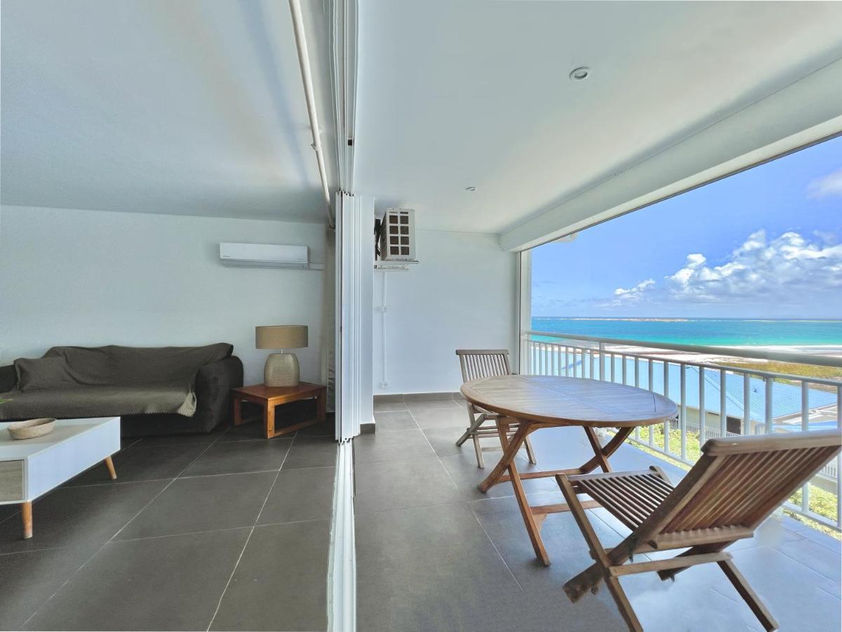 Top Floor Unit 520 Ft2 - 48 M2 With Stunning Dominant View On Ocean, St Barth, Orient Bay Cul de Sac Exterior foto