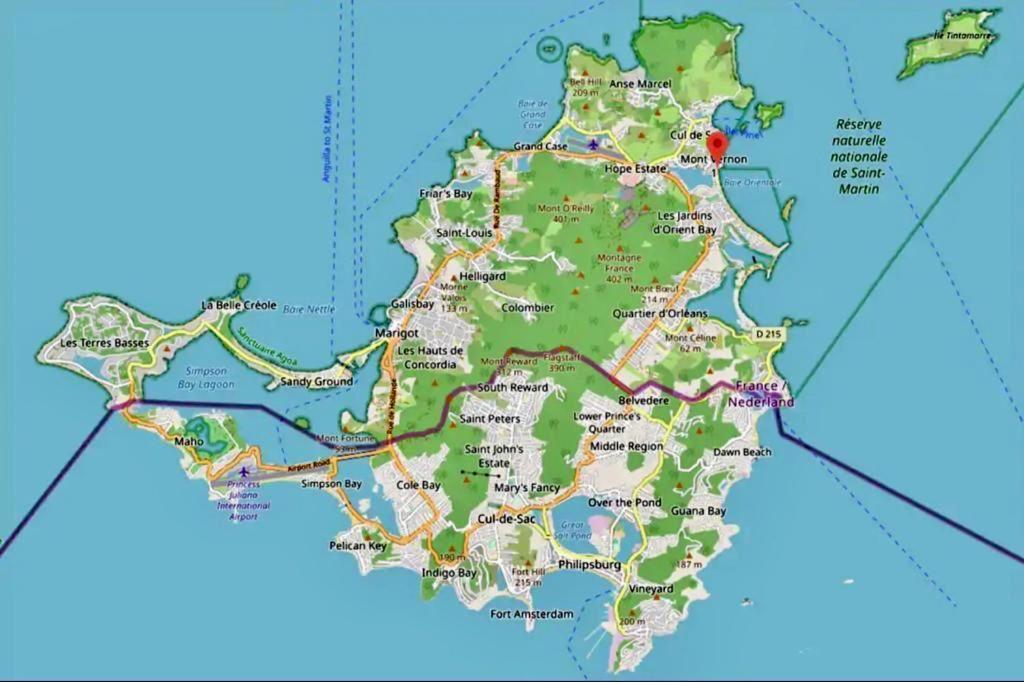 Top Floor Unit 520 Ft2 - 48 M2 With Stunning Dominant View On Ocean, St Barth, Orient Bay Cul de Sac Exterior foto
